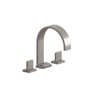 Graff G-1810-C14-SN Sade 7 1/2" Double Handle Widespread Bathroom Sink Faucet in Satin Nickel
