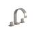 Graff G-1810-C14-SN Sade 7 1/2" Double Handle Widespread Bathroom Sink Faucet in Satin Nickel