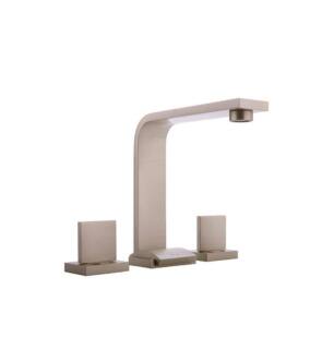 Graff G-3610-C14-SN Targa 7 1/2" Double Handle Widespread Bathroom Sink Faucet in Satin Nickel