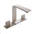 Graff G-3600-C14-SN Targa 7 1/2" Double Handle Widespread Bathroom Sink Faucet in Satin Nickel