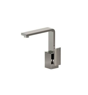 Graff G-3601-LM36-PN Targa 6 1/2" Single Hole Bathroom Sink Faucet in Polished Nickel