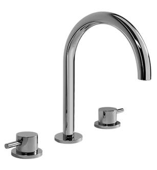 Graff G-6111-LM41B-PC M.E.25 9" Three Hole Widespread Bathroom Sink Faucet with LM41B Lever Handle in Chrome