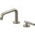 Graff G-11420-LM57B-BNI Harley 4 1/2" Two Hole Widespread Bathroom Sink Faucet with LM57B Lever Handle in Brushed Nickel