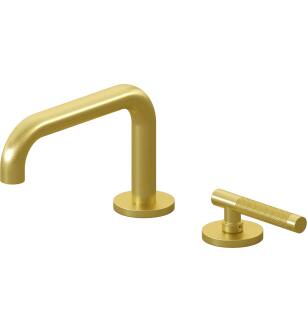 Graff G-11420-LM57B-BB Harley 4 1/2" Two Hole Widespread Bathroom Sink Faucet with LM57B Lever Handle in Brushed Brass PVD
