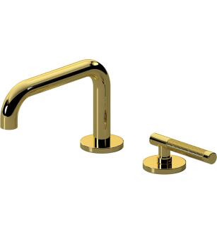 Graff G-11420-LM57B-AU Harley 4 1/2" Two Hole Widespread Bathroom Sink Faucet with LM57B Lever Handle in Gold Plated