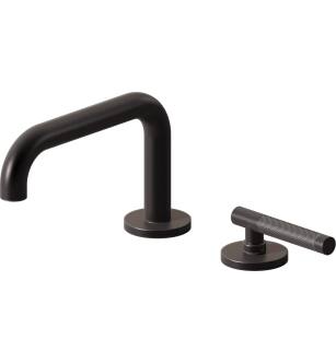 Graff G-11420-LM57B-GM Harley 4 1/2" Two Hole Widespread Bathroom Sink Faucet with LM57B Lever Handle in Gunmetal