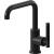 Graff G-11400-LM57-BK Harley 8 3/8" Single Hole Bathroom Sink Faucet with LM57 Lever Handle in Architectural Black