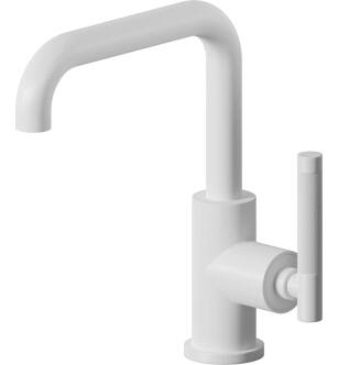Graff G-11400-LM57-WT Harley 8 3/8" Single Hole Bathroom Sink Faucet with LM57 Lever Handle in Architectural White