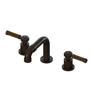 Graff G-11310-LM56B-OB Vintage 5 1/4" Three Hole Widespread Bathroom Sink Faucet with LM56B Lever Handle in Olive Bronze