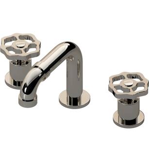 Graff G-11310-C18B-PN Vintage 5 1/4" Three Hole Widespread Bathroom Sink Faucet with C18B Cross Handle in Polished Nickel
