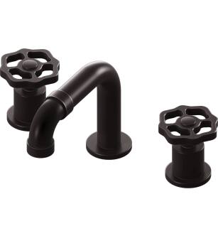Graff G-11310-C18B-GM Vintage 5 1/4" Three Hole Widespread Bathroom Sink Faucet with C18B Cross Handle in Gunmetal