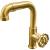 Graff G-11300-C18-AU Vintage 9 1/8" Single Hole Bathroom Sink Faucet with C18 Cross Handle in Gold Plated