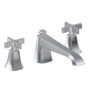 Graff G-6852-C15B-PC-T Finezza DUE 8 3/8" Double Handle Widespread/Deck Mounted Roman Tub Faucet in Chrome - Trim Only
