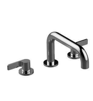 Graff G-6750-LM46B-PC-T Terra 7 1/2" Double Handle Widespread/Deck Mounted Roman Tub Faucet in Chrome in - Trim Only