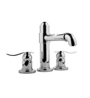 Graff G-2150-LM20B-PC-T Bali 7 7/8" Double Handle Widespread/Deck Mounted Roman Tub Faucet in Chrome - Trim Only