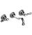 Graff G-2530-LM15-PC-T Nantucket 7 1/2" Double Handle Wall Mount Widespread Bathroom Sink Faucet in Chrome - Trim Only