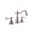 Graff G-2500-LC1-PN Canterbury/Nantucket 5 1/8" Double Handle Widespread Bathroom Sink Faucet in Polished Nickel