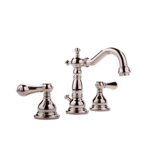 Graff G-2500-LM34-PN Canterbury/Nantucket 5 1/8" Double Handle Widespread Bathroom Sink Faucet in Polished Nickel