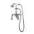 Graff G-3852-C2-PC Canterbury 15" Deck Mounted Exposed Tub Filler with Handshower and Diverter in Chrome