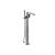 Graff G-6654-LM45N-PC Phase 34 3/8" Floor Mounted Tub Filler with Handshower and Diverter in Chrome