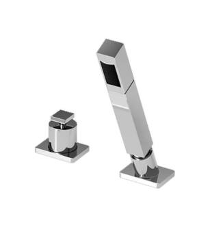 Graff G-2355-PC Immersion 8 5/8" Deck Mounted Handshower and Diverter Set in Chrome