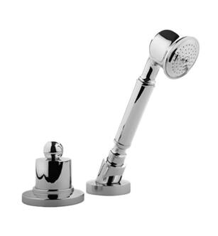 Graff G-2155-PN Bali 8" Deck Mounted Handshower and Diverter Set
