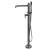 Graff G-2154-LM20F-PC Bali 38 5/8" Floor Mounted Exposed Tub Filler with Handshower and Diverter in Chrome