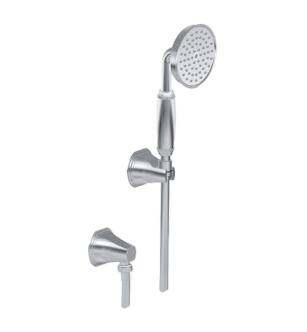 Graff G-8669-PC Finezza UNO 8 3/8" Contemporary Handshower with Wall Bracket in Chrome