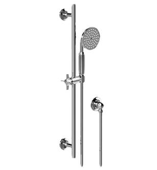 Graff G-8666-C16SB-PC Camden Wall Mount Single-Function Handshower with Slide Bar in Chrome