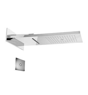 Graff G-8201-SP Aqua-Sense 19 1/2" Wall Mount Dual-Function Showerhead in Stainless Polished