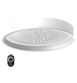 Graff G-8232-SP Aqua-Sense 23" Ceiling Mount Round Showerhead with LED in Stainless Polished