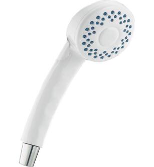 Delta 59462-WH-PK Universal Showering Fundamentals Single Function Handshower in White