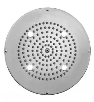 Jaclo 12R-DLRC-PCH Spa Circolare 12" Ceiling Mount Single-Function Dream Light Showerhead in Polished Chrome