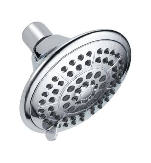Delta RP78575 Universal Showering 5" Raincan Single-Setting Shower Head with Touch-Clean Technology