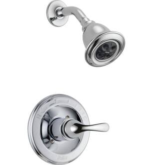 Delta T13220-H2OT Classic Monitor 13 Series Pressure Balanced Shower Trim with Single Function Showerhead
