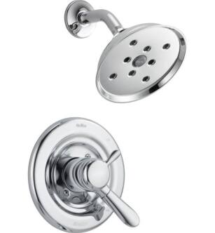 Delta T17238H2O Lahara Monitor 17 Series Dual Function Pressure Balanced Shower Trim with H2Okinetic Showerhead