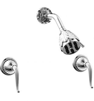 Phylrich K3141 Georgian & Barcelona Two Lever Handle Shower Set