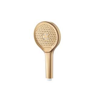 Flusso HS6260BB 3 Function ABS Hand Held Shower Head in Brushed Bronze PVD