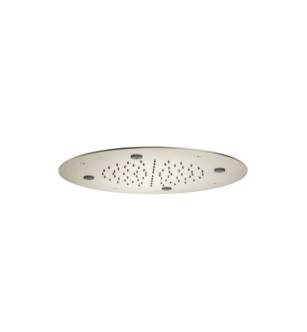 Flusso MSS.15RBN 15" Stainless Steel Flush Mount Rainhead With Mist Flow in Brushed Nickel PVD