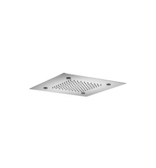 Flusso MSS.15SCP 15" Stainless Steel Flush Mount Rainhead With Mist Flow in Chrome