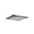 Isenberg MSS.20SSG 20" Stainless Steel Flush Mount Rainhead With Cascade Waterfall And Mist Flow in Steel Gray