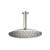 Isenberg RHC.12RPN 12" Rain Head with 6" Ceiling Mount Arm in Polished Nickel PVD