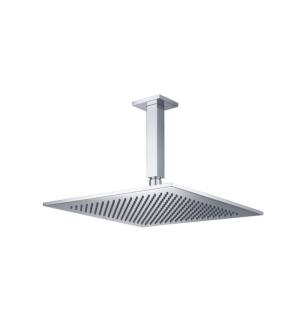 Flusso RHC.12SCP 12" Rain Head with 6" Ceiling Mount Arm in Chrome