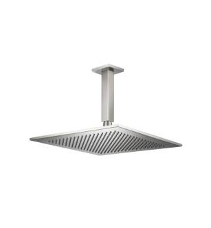 Flusso RHC.12SBN 12" Rain Head with 6" Ceiling Mount Arm in Brushed Nickel PVD