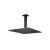 Isenberg RHC.12SMB 12" Rain Head with 6" Ceiling Mount Arm in Matte Black