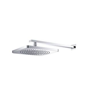 Flusso RHW.10CCP 10" Rain Head with 16" Arm in Chrome