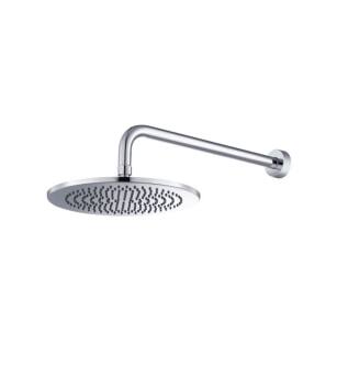 Flusso RHW.10RCP 10" Rain Head with 16" Arm in Chrome