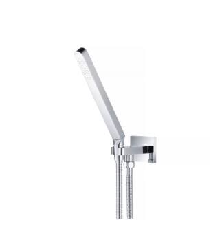 Flusso SHS.1028CP Hand Shower Set with Holder and Elbow Combo in Chrome