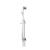 Isenberg SHS.2018CP Hand Shower Set with Slide Bar, Integrated Elbow And Hose in Chrome