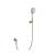 Isenberg SHS.5105BN Hand Shower Set with Holder and Elbow in Brushed Nickel PVD